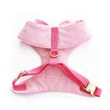 Baby Pink Bow Tie Tuxedo Dog Harness