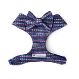 Manhattan Tweed Bow Tie Dog Harness